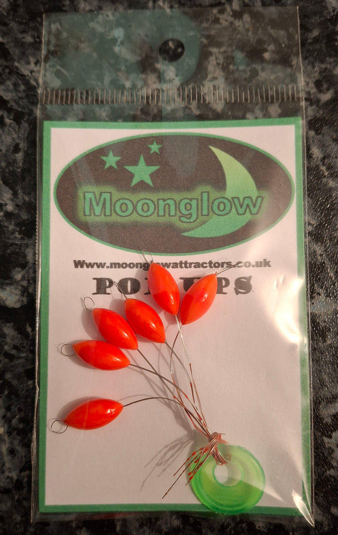 MOONGLOW - 12 X 6MM locking pop ups